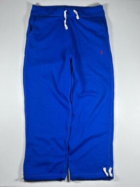 Polo Ralph Lauren Baggy Athletic Fit Jogger Sweatpants (Men's 3XL) Aqua Blue VTG